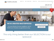 Tablet Screenshot of floortoceilingsd.com